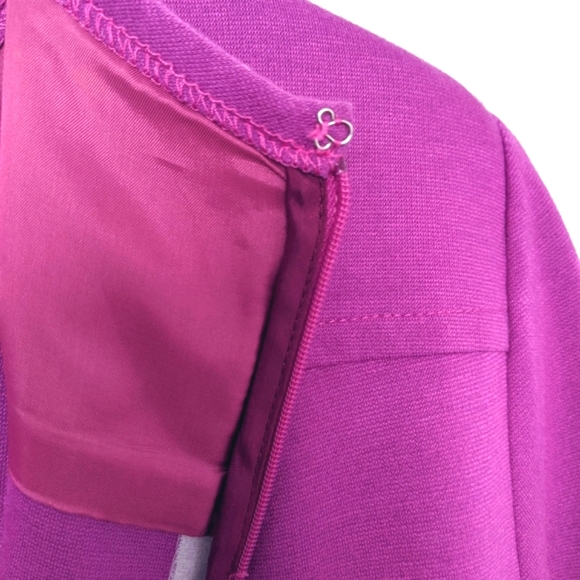 Nanette Lepore Magenta Purple, Lined Occasion Dress. Sz 4. HP! - Picture 5 of 16